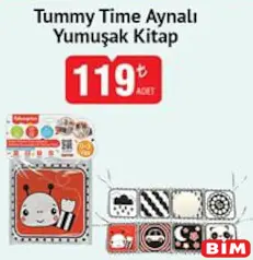 FİSHER PRİCE TUMMY TİME AYNALI YUMUŞAK KİTAP